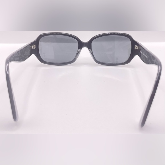 Coach Georgette Black Oval Sunglasses Frames Only - Picture 6 of 8